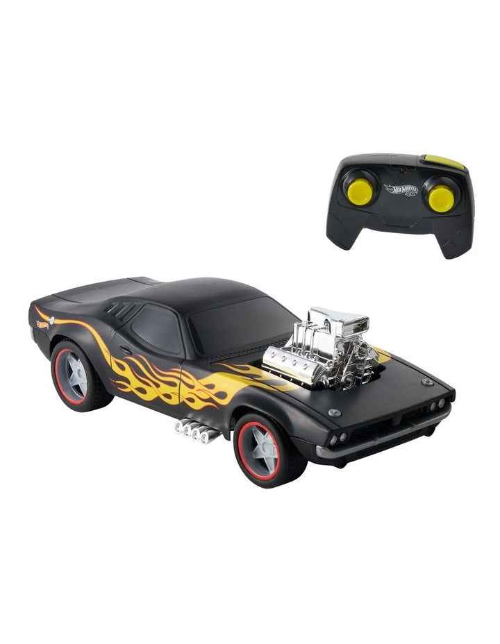 Hot Wheels RC 1:16 Scale Rodger Dodger, Remote-Control Toy Car