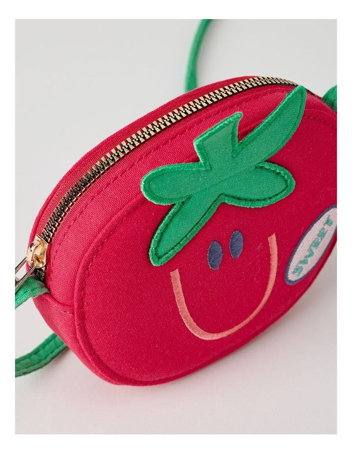 Tomato Cross Body Bag in Red