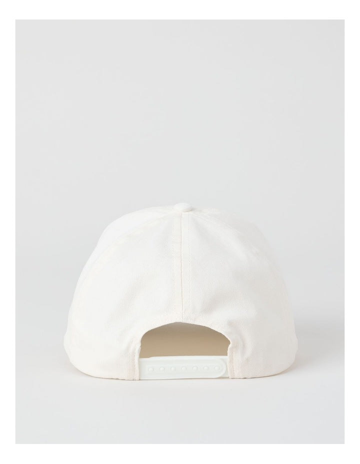 'Mon Cheri' Beaded Cap in Cream
