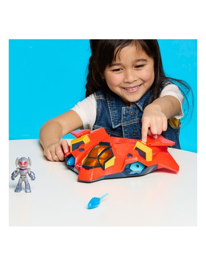 Disney Jr. Series Marvels Iron Man and his Awesome Friends Giant-Sized Armor Iron Jet