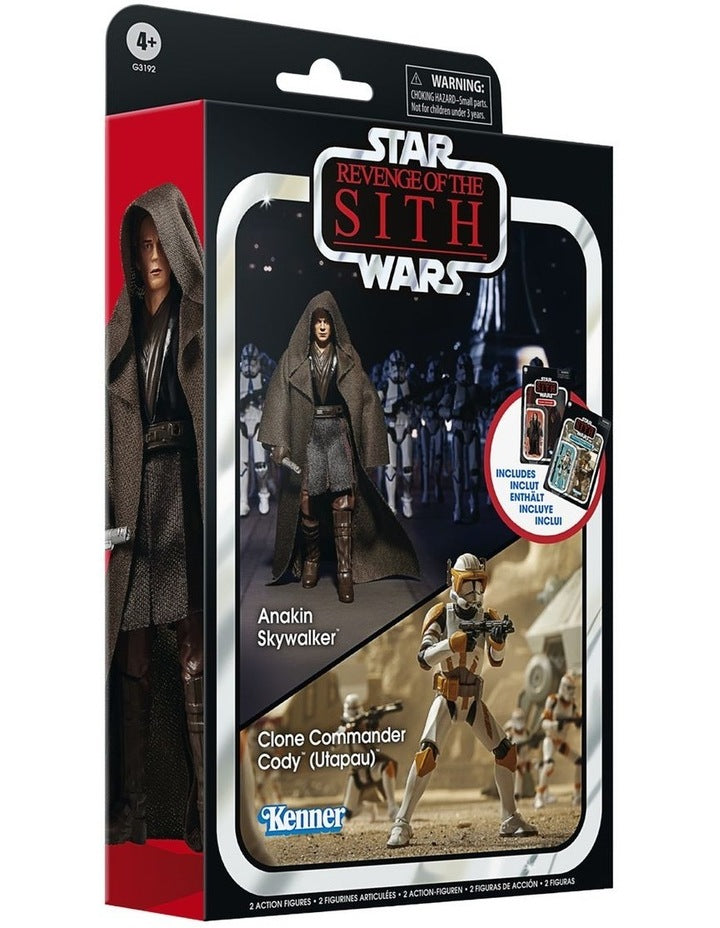 Star Wars The Vintage Collection Anakin Skywalker & Clone Commander Cody (Utapau)