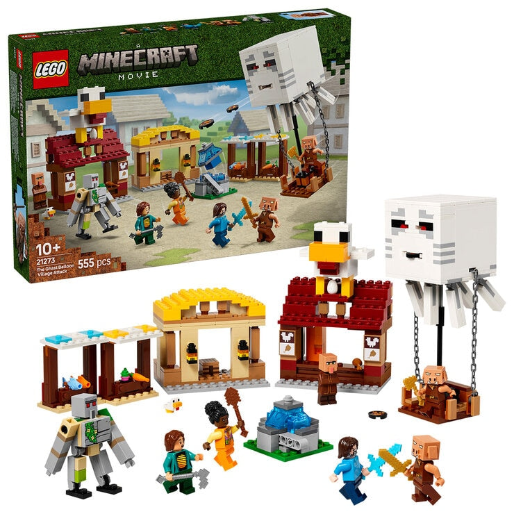 LEGO Minecraft The Ghast Balloon Village Attack 21273