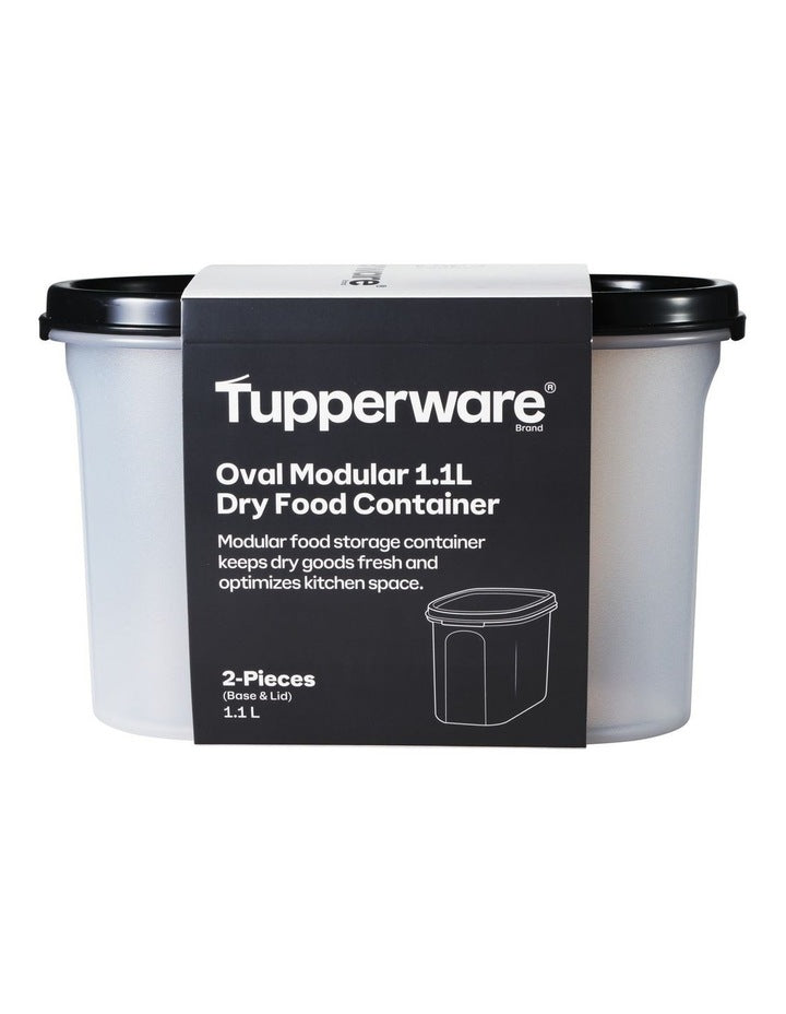 Modular Oval Dry Food Container 1.1L
