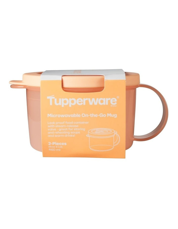 Microwavable On-The-Go Mug 460ML Orange