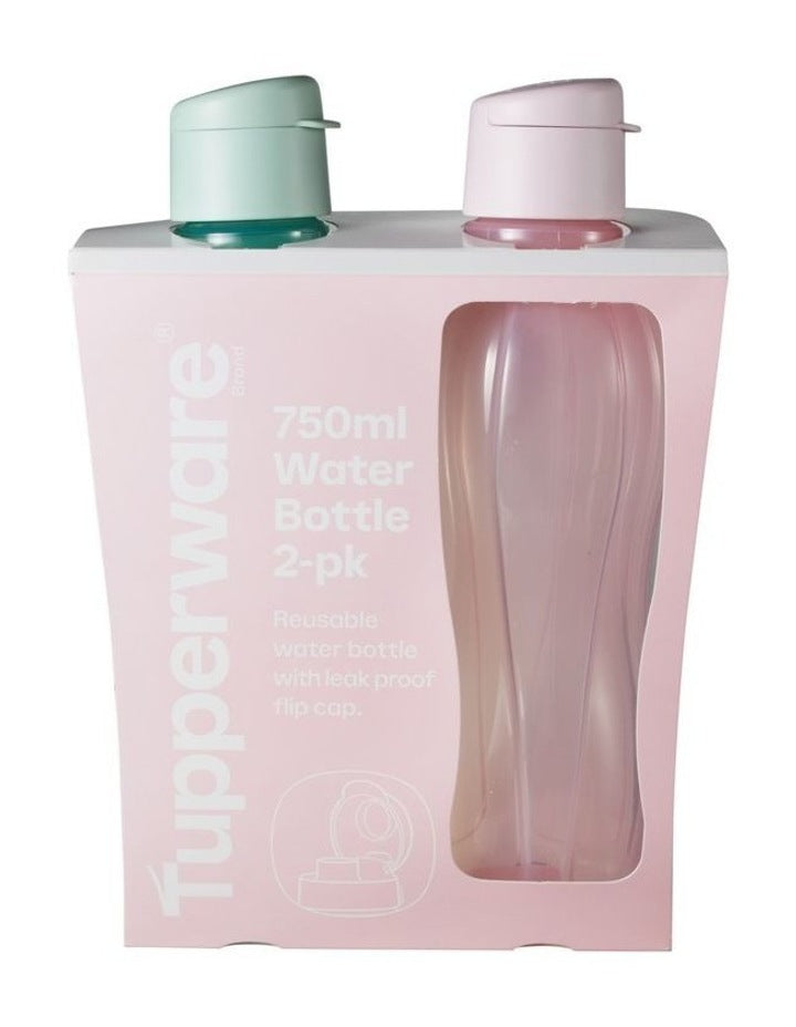 Eco Water Bottle Set of 2 750ML