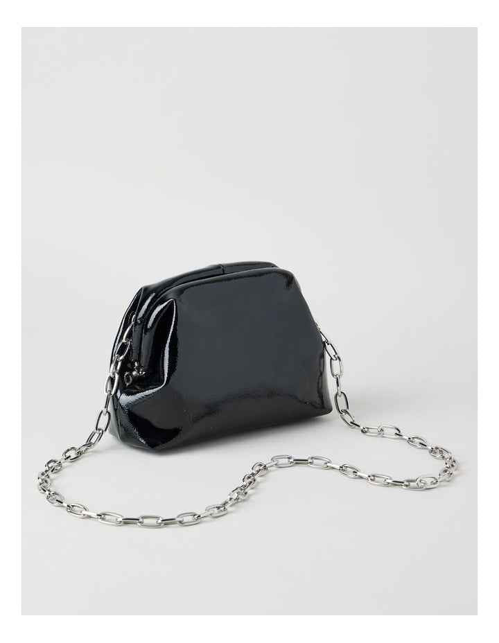 Birdie Clutch Bag in Black