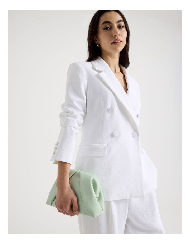 Birdie Clutch Bag in Sage