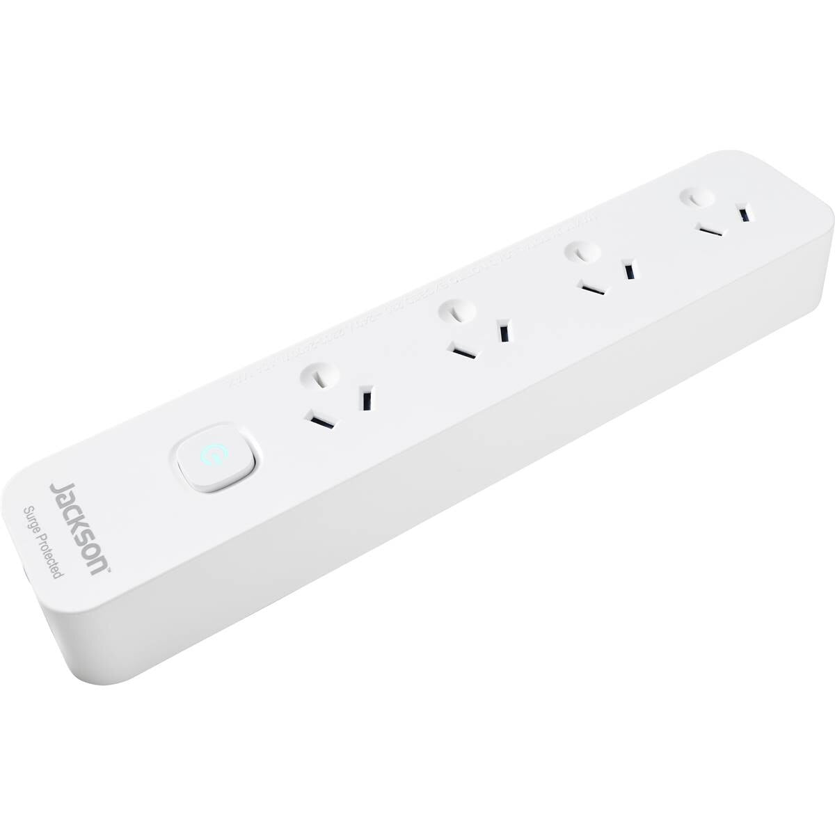 Jackson Protected Powerboard w Master Switch And Long 3 Metre Lead Each