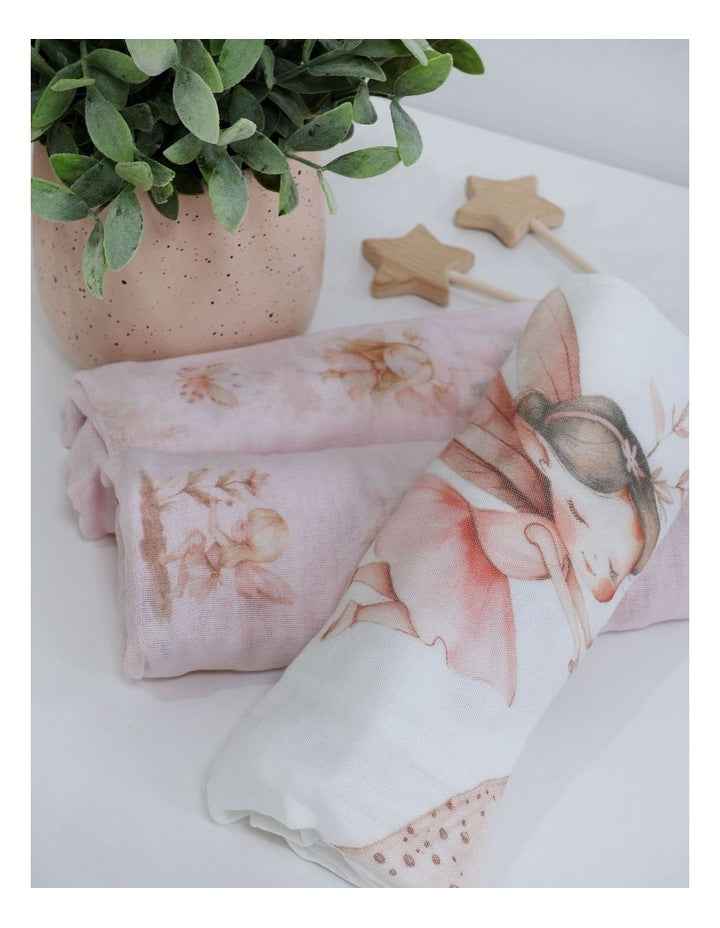 Fairy Princess 3pk Muslin Wraps