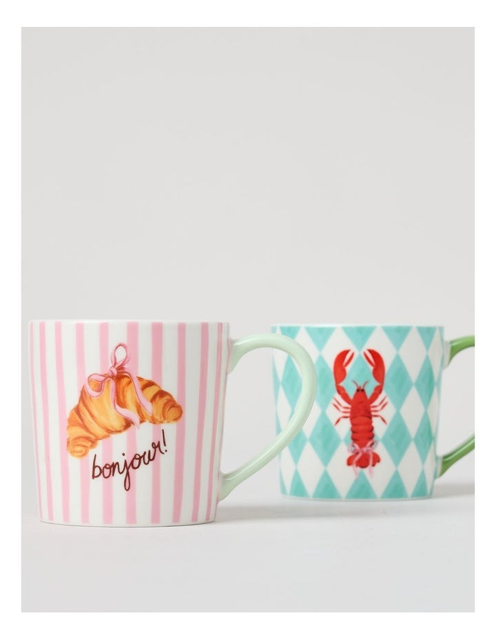 Foodie Croissant Mug