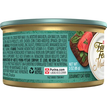 Fancy Feast Medleys Tuna Florentine Delicate Sauce Wet Cat Food 85g