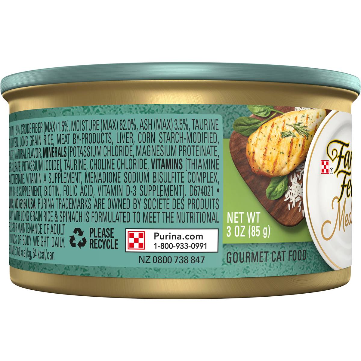 Fancy Feast Adult Medleys Chicken Tuscany Savory Sauce Wet Cat Food 85g