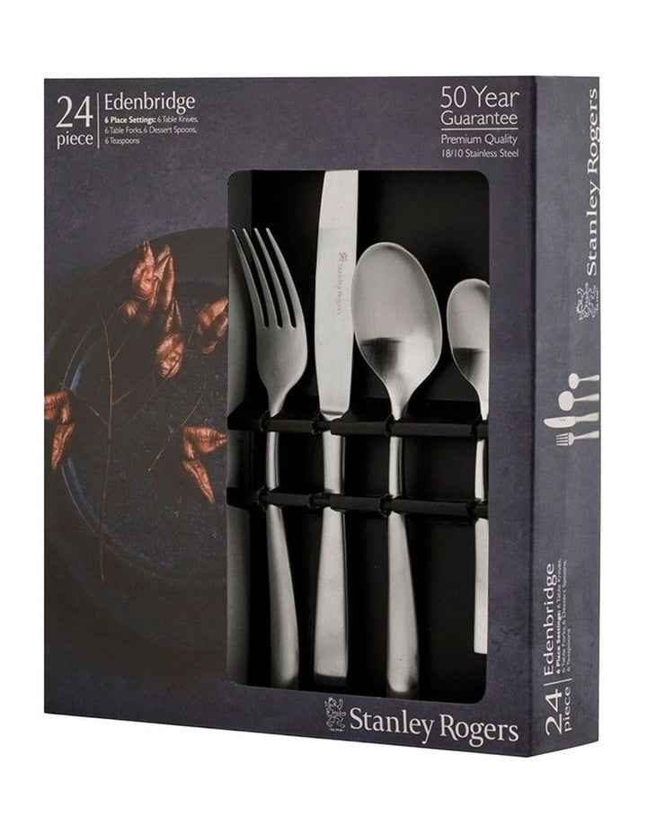 Edenbridge Stainless Steel 18/10 24pc Cutlery Set