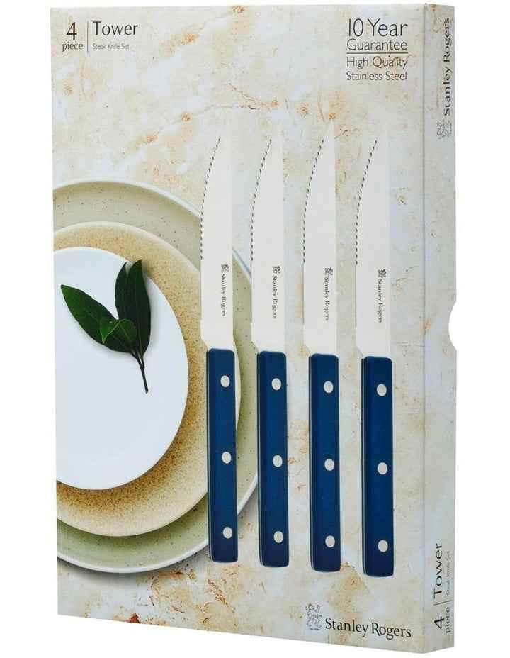 Tower Steak Knives Set 4pc