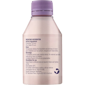Sanofi Calamine Lotion For Itchiness Relief 200mL