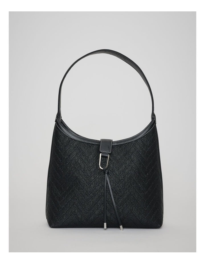 Claudia Shoulder Bag in Black