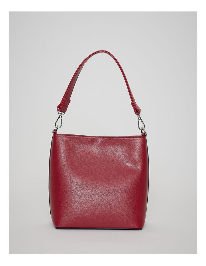 Emilie Crossbody Bag in Red