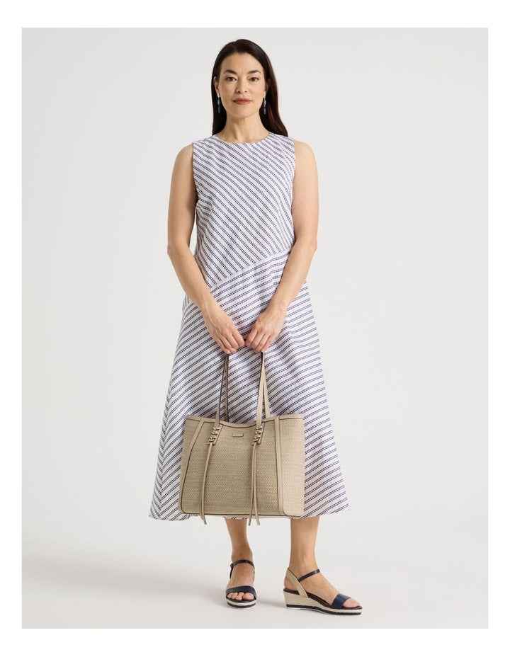 Brenda Tote Bag in Stone