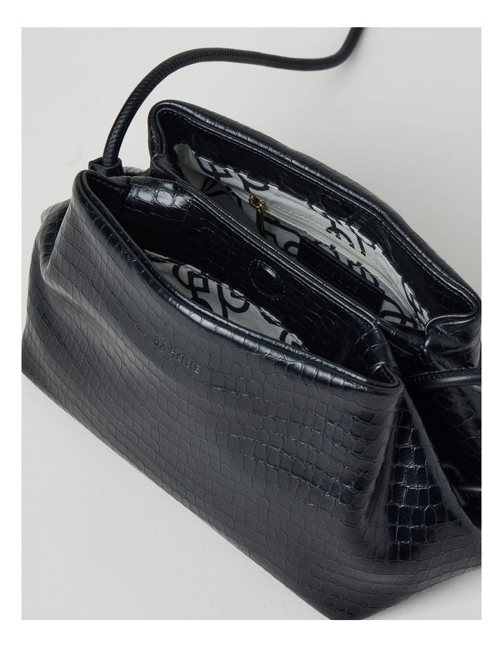 Nicole Crossbody Bag in Black