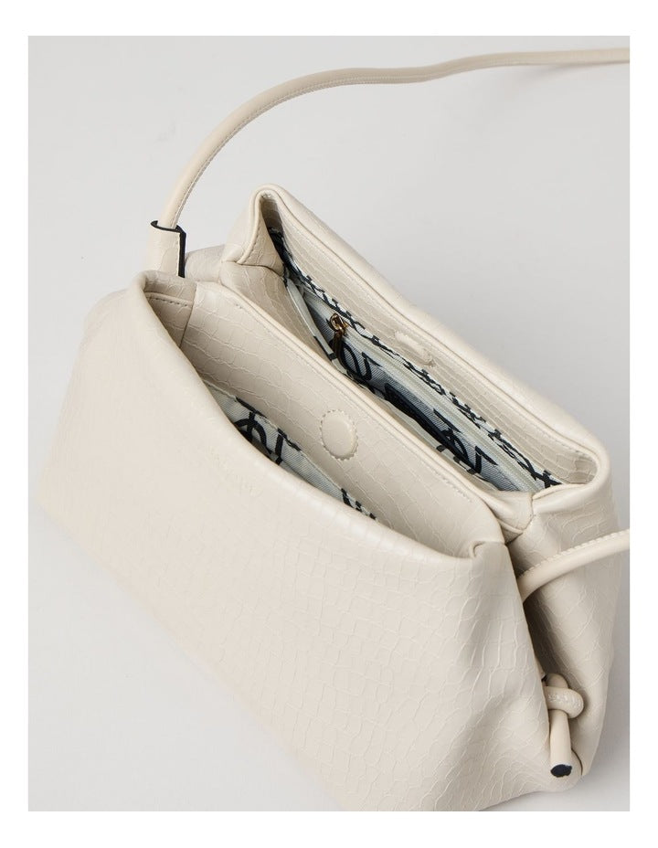 Nicole Crossbody Bag in Ivory