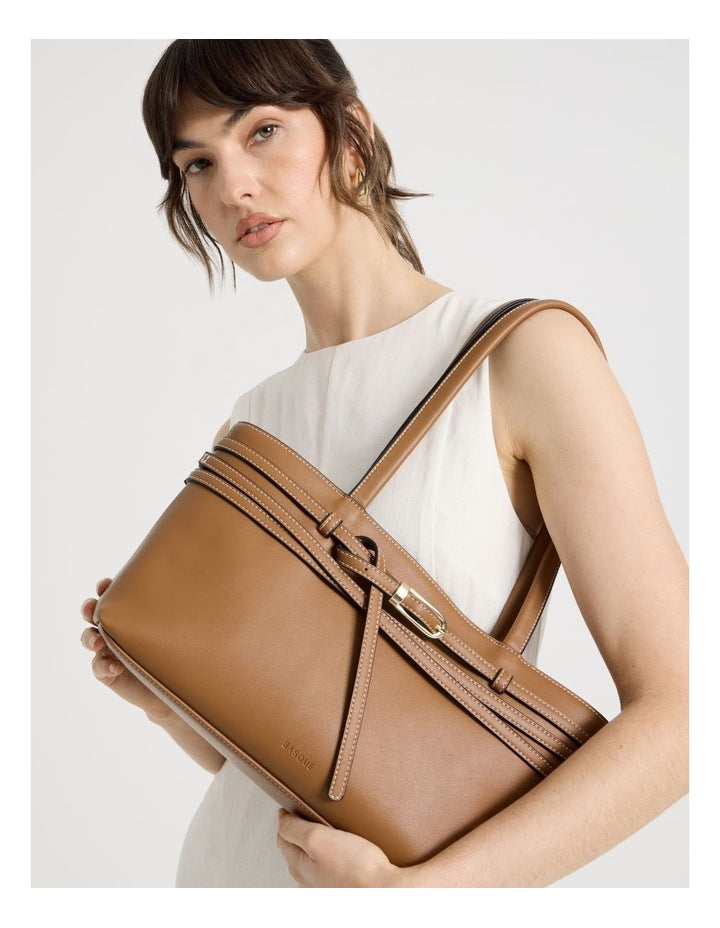Kylie Tote Bag in Tan