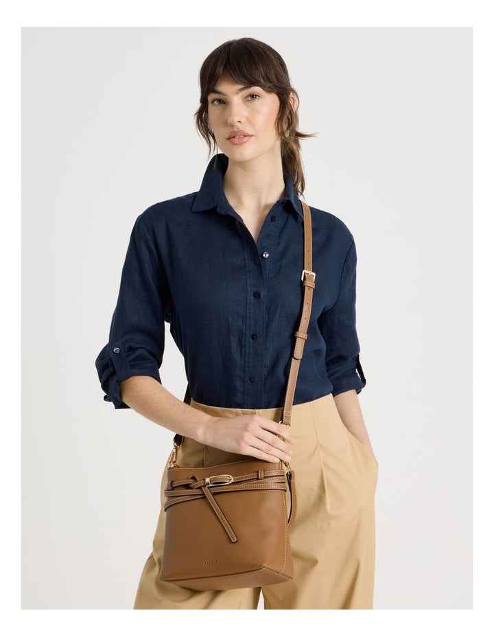 Kylie Crossbody Bag in Tan