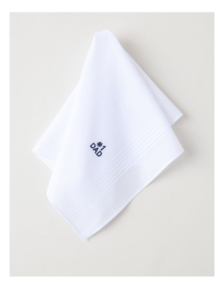 3pk Hankies #1 Dad in Multi