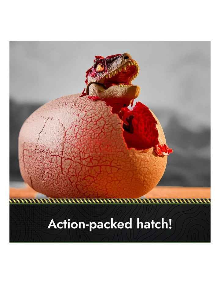 Jurassic World Primal Hatch Interactive Toy Dinosaur & Egg, Hatch & Train your own Baby Dino with 100+ Sounds & Reactions