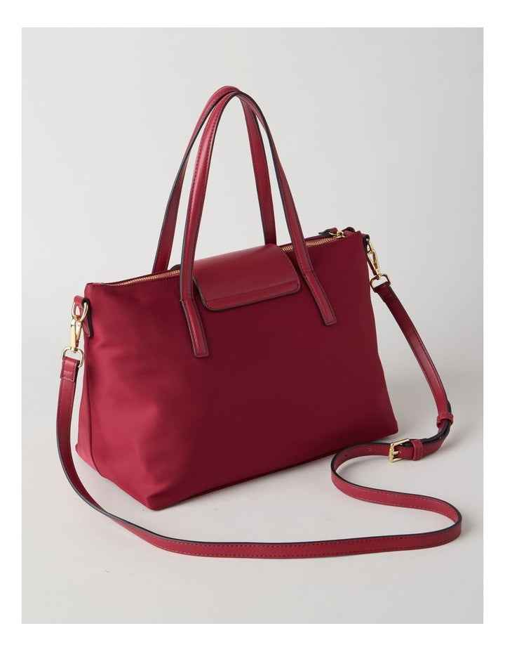 Beaumaris Satchel Bag in Red