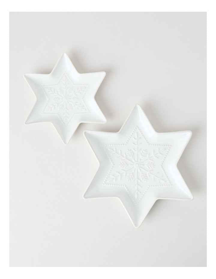 Heirloom Woodland Star Plate 21cm in Cream