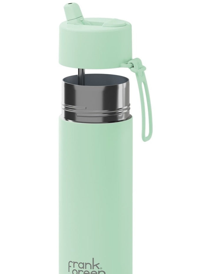20oz/595ml Stainless Steel Reusable Bottle Mint Gelato with Flip Straw Lid