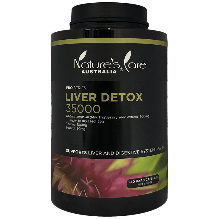Nature's Care Pro Liver Detox Plus 35000 240 Capsules