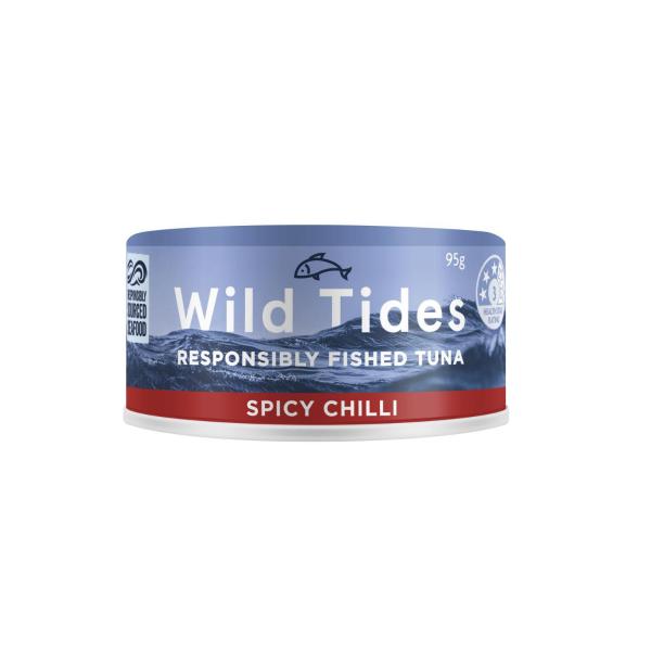 WILD TIDES TUNA SPICY CHILLI 95G