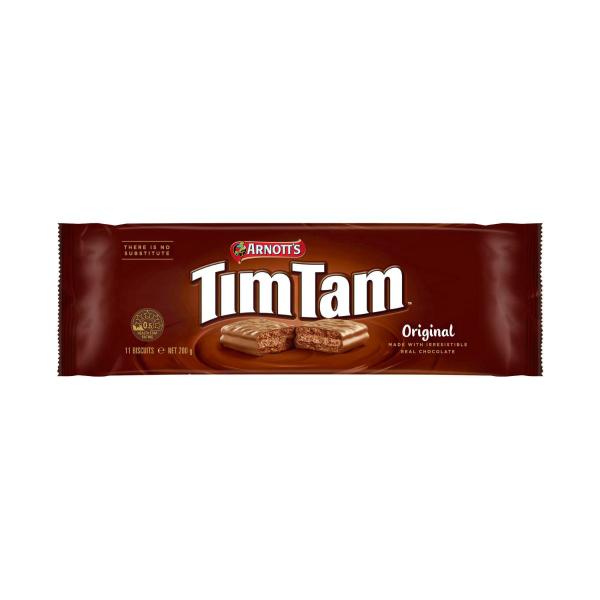 ARNOTTS CHOCOLATE BISCUITS:TIM TAM ORIGINAL:.:200GRAM