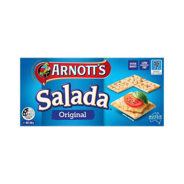 ARNOTTS SALADA CRISPBREAD:ORIGINAL:.:250 GRAM
