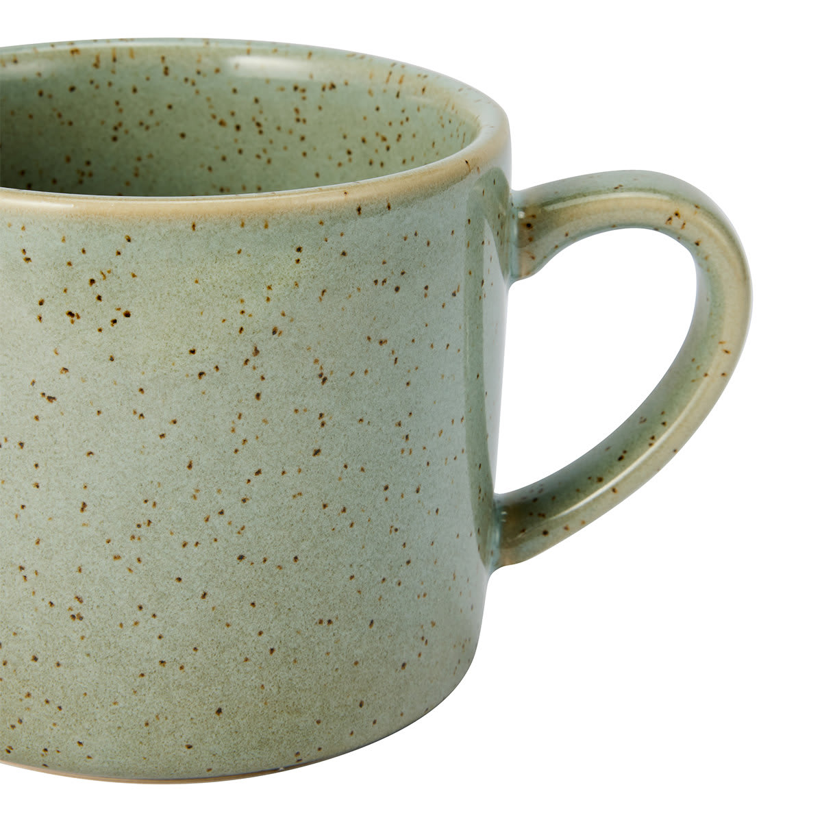 Green Glazed Mug