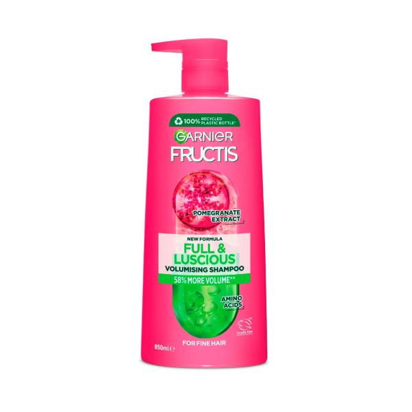 GARNIER FRUCTIS FULL & LUSCIOUS SHAMPOO 850ML
