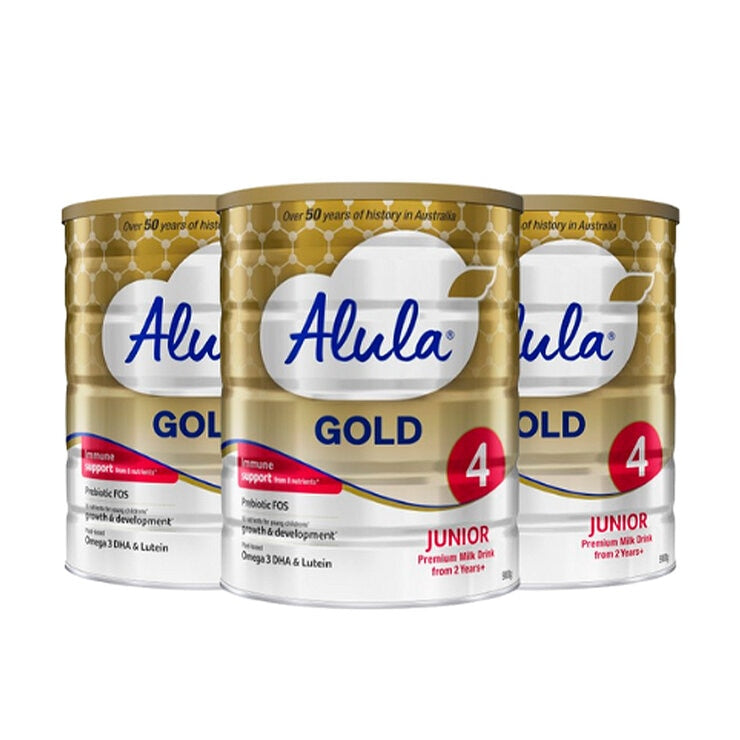 Alula Gold Stage 4 Infant Formula 3 x 900g