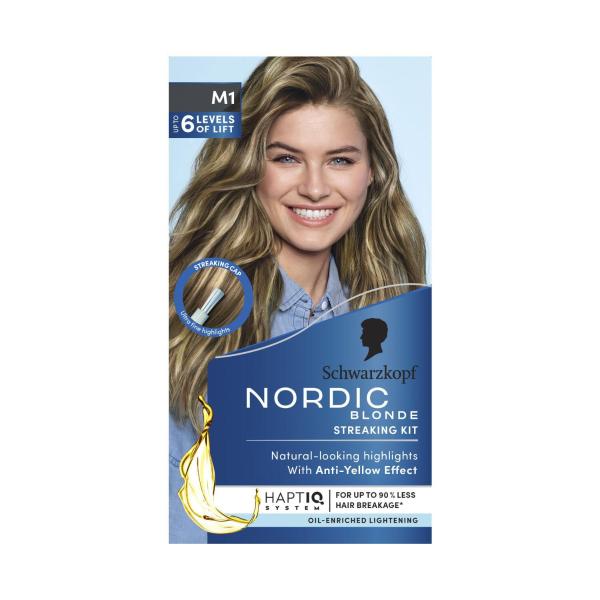 SCHWARZKOPF NORDIC BLONDE M1 STREAKING KIT
