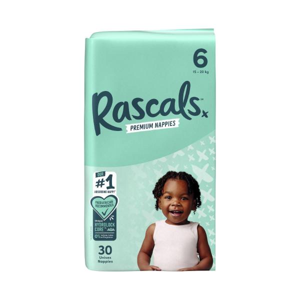 Premium Nappies Size 6 (15-20Kg)
