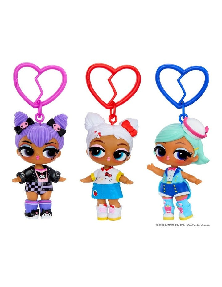 L.O.L. Surprise Loves Hello Kitty & Friends BIG Reversible Plush Asst