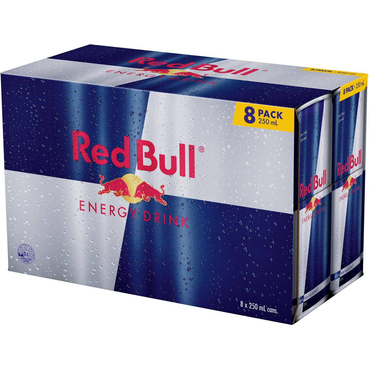 Red Bull Energy Drink Cans 250ml x8 Pack
