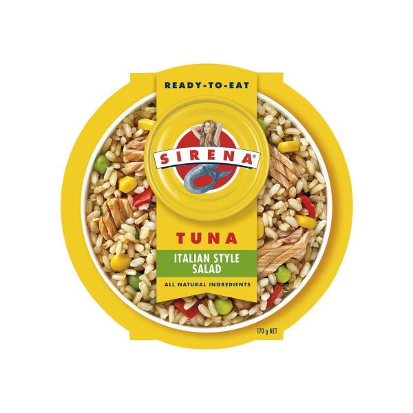 SIRENA ITALIAN STYLE SALD WITH TUNA 170G