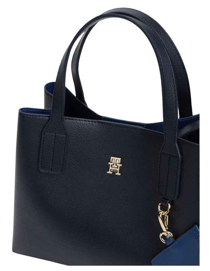Icon Mini Satchel Bag in Space Blue