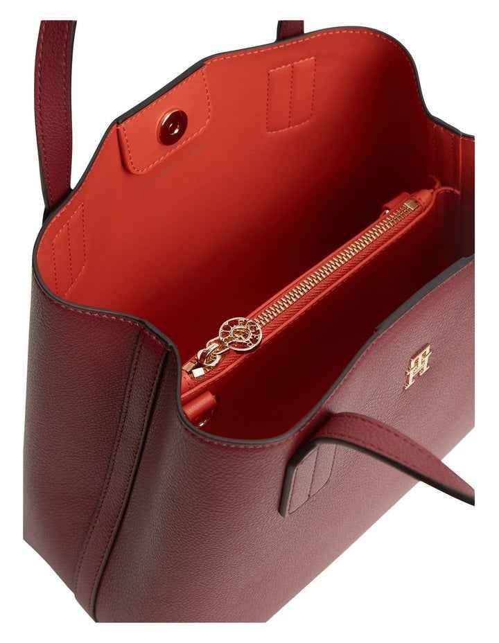 Icon Mini Satchel Bag in Red