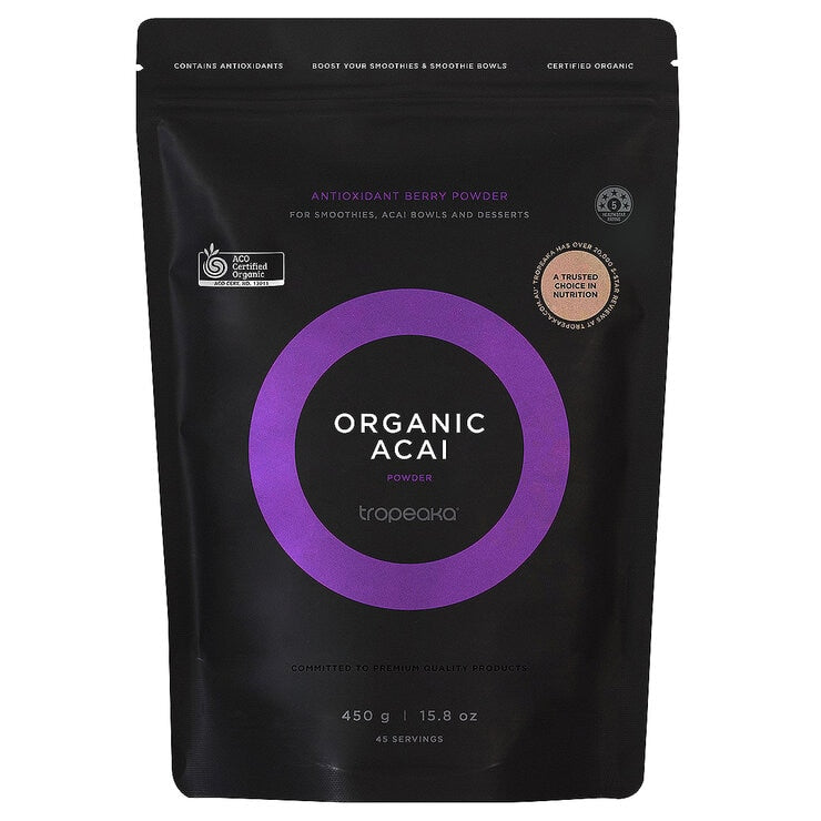 Tropeaka Organic Acai Powder 450g