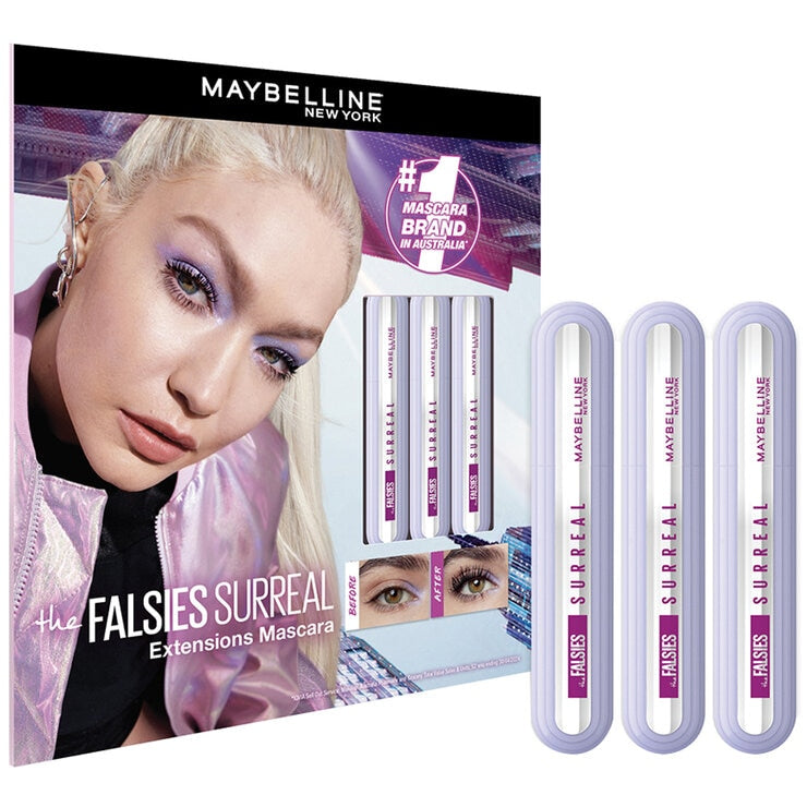Maybelline Falsies Surreal Mascara 3 Pack