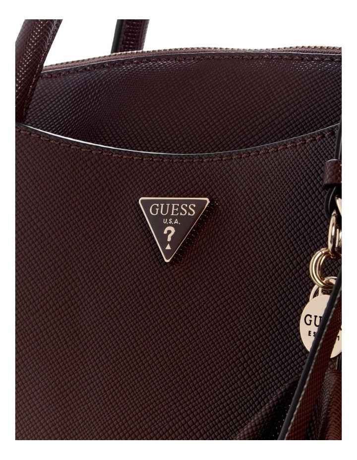 Danielle Small Girlfriend Satchel Bag in Brown