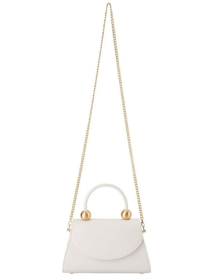 Siren Clutch Bag in White