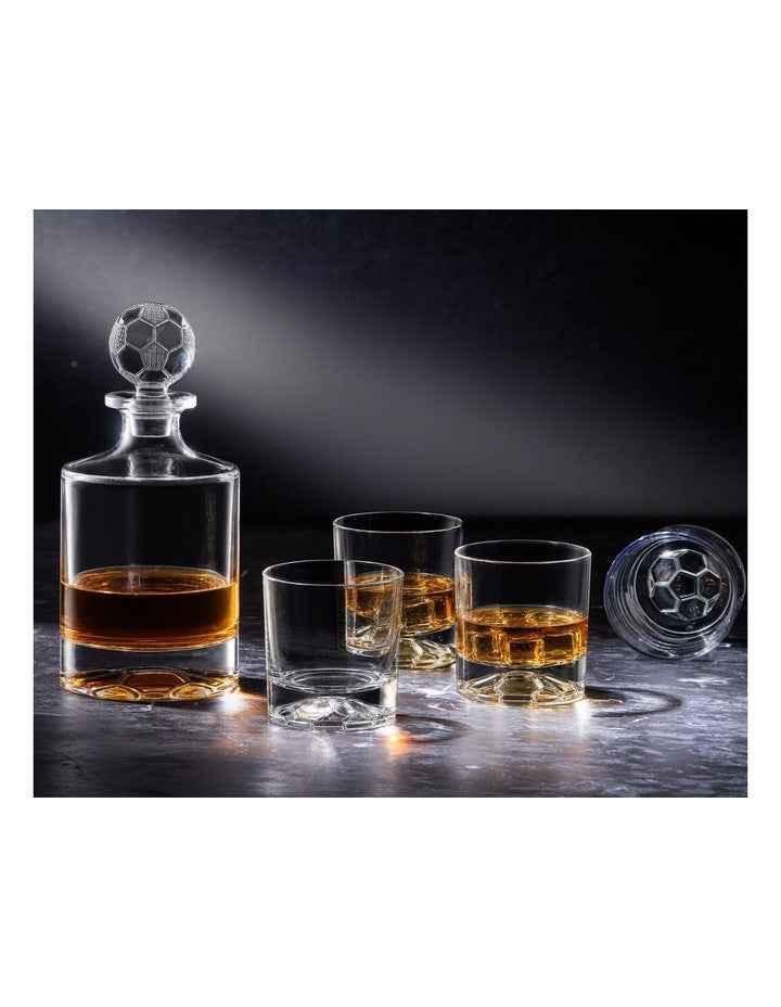 Well Played Soccer 5 Piece Whisky Set